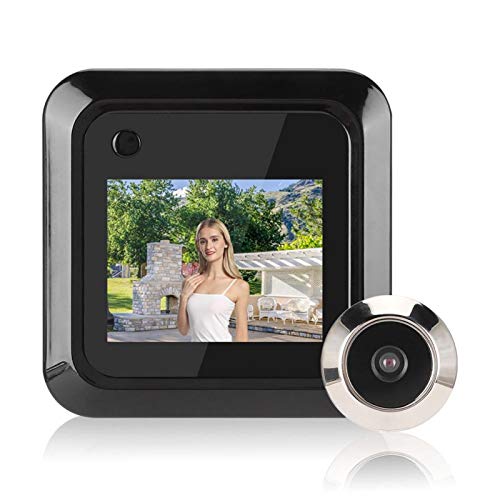 2,4-Zoll-Smart-Tür-Viewer, TFT-LCD-Bildschirm 0,3 MP Guckloch-Viewer Türkamera Cat Eye Türklingel, 95 ° Weitwinkelkamera Fotoaufnahme von Lazmin112