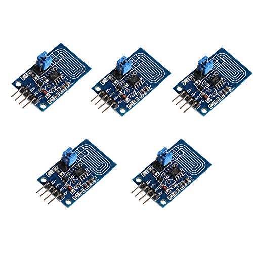 5pcs Dimmer Modul, Kapazitiver Touch Dimmer Stufenloses Dimmen PWM Bedienfeld LED Dimmer Schalter Modul von Lazmin112