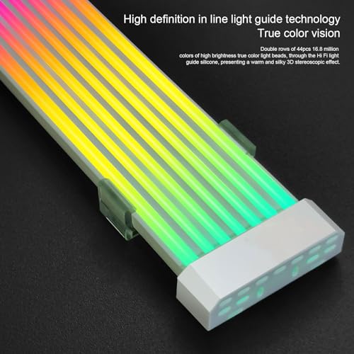 ARGB -Netzteilkabel, PSU -Verlängerungskabel mit LED -Streifen, RGB -PC -Kabel für 24 Pin Motherboard 8 Pin Grafikkarte PC -Hülle ARGB -Netzteilkabel, PSU -Verlängerungskabel mit LED -Streifen, RGB -PC -Kabel für 24 Pin Motherboard 8 Pin Grafikkarte PC -Hülle von Lazmin112