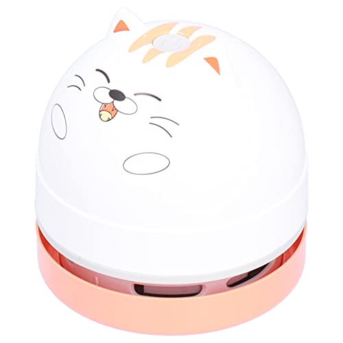 Desktop-Staubsauger, Starke Saugkraft Cute Animal Mini Vacuum 1200mAh Akku abnehmbar Tragbare elektrische Ecke Radiergummi Saugmaschine für die Entfernung von Staub Haar kleine Partikel von Lazmin112