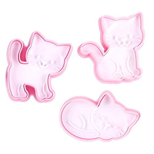 Katzen-Serie DIY Cookie-Schneideform, Eierform Cartoon-Backform Fondant-Werkzeug Gebäck Keks Kuchen backen Eierkochformen Tiere Formen Plätzchenform von Lazmin112