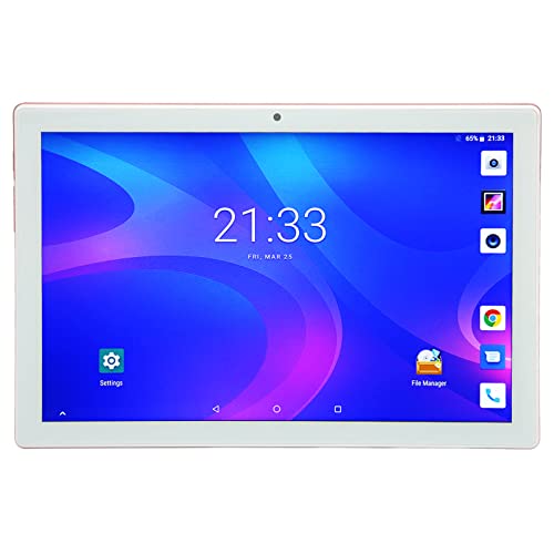 Lazmin112 10,0-Zoll-Tablet 11,0, 8 GB 256 GB, 1920 X 1200 HD, 8-Kern-CPU, 4G-Anrufe, Pink, 8 MP Vorne, 13 MP Hinten, 8800 MAh Akku (EU-Stecker) von Lazmin112