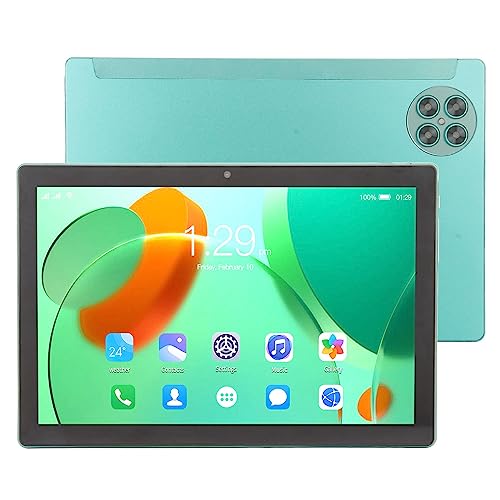 Lazmin112 10,1-Zoll-Tablet mit Hülle, MT6755 8 Core 8 GB RAM 256 GB ROM 128 GB Erweiterbar, Großer FHD-Touchscreen, 7000-mAh-Akku, Bluetooth, Dual-Kamera, GMS, WLAN, für Android 12 von Lazmin112