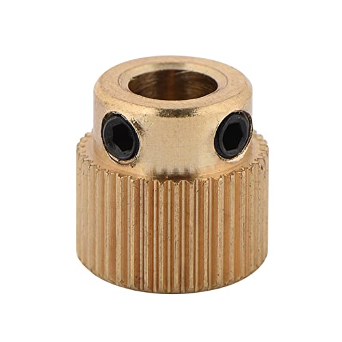 Lazmin112 10 Stück Mk8 Extruder Zahnrad, 3d Drucker Zubehör Hochwertige Antriebszahnrad für Mk7 Mk8 Extruder 26/40 Zähne, Hohe Tragfähigokeit, Hoh Genauigeit (40 Zähne) von Lazmin112