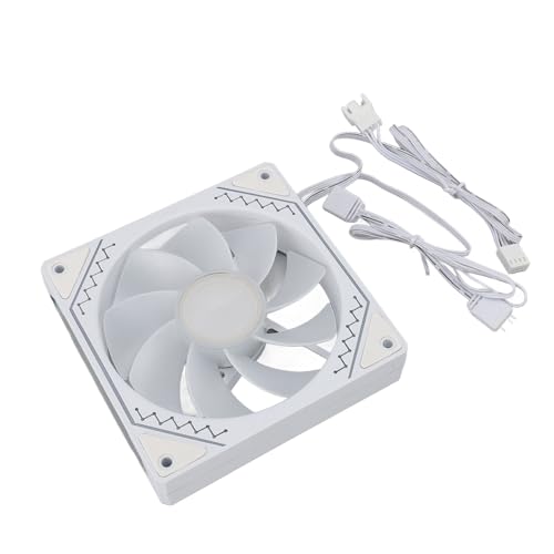 Lazmin112 120 -mm -Hülle Lüfter Argb LED Kühllüfter für CPU Kühler, Geräuschreduktion Computer Hülle Lüfter für CPU Wasserkühler, 1 Einheit (#4) von Lazmin112