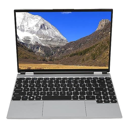 Lazmin112 14-Zoll-Laptop J4105 Quad Core 2,0 GHz, 8 GB DDR4 RAM, 256 GB PCIe NVMe SSD, 2,4 G 5 G WLAN, 11 Pro Business Laptop (EU-Stecker 8G+1TB) von Lazmin112