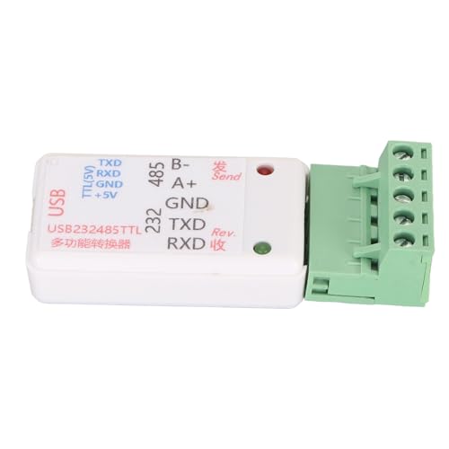 Lazmin112 3-in-1-USB-zu-485 232-Konverter, Industrielle PTZ-SPS-Zugriffskontrollkommunikation mit Anzeige für WIN7 XP von Lazmin112