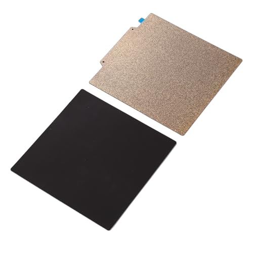 Lazmin112 3D -Drucker -Build Platte, Pei Pey Steel Sheet Glatt Pey Einfach zu Installieren 180x180 Mm für KP3s für PC ABS (180 mm farbenfroher Stahlblech Magnetic Sticker) von Lazmin112