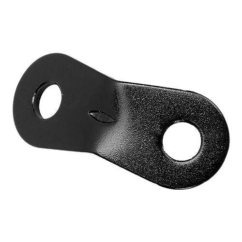 Lazmin112 Aluminiumlegierung Windseilschnalle, Zeltseilspanner für Sichere Fixierung, Ideal für Verschiedene Outdoor -Aktivitäten (Black) von Lazmin112