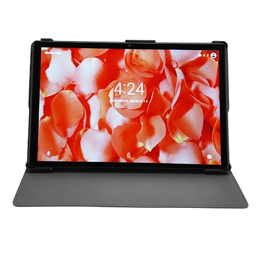 Lazmin112 Büro-Tablet, Dual-Kamera, 4G LTE, 5G WiFi, 8 GB, 256 GB Speicher, 7000 MAh Akku, 10,1 Zoll LCD, Octa-Core-CPU, Gaming-Tablet mit Produktionsgehäuse (EU-Stecker) von Lazmin112