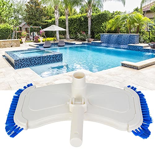 Lazmin112 Bürstenreiniger Tragbarer Pool-Saugreiniger, Pool-Saugopf, ABS Leichtgewicht für Pool Teich Teich Ausrustung Haushalt von Lazmin112