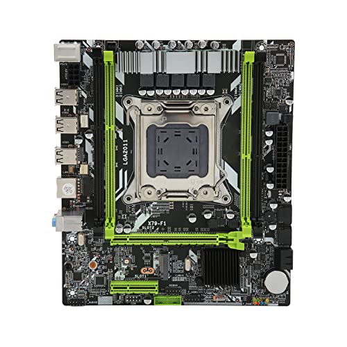 Desktop-Motherboard, NVME M.2 SATA2.0 PCIe 3.0X16 Dual Channel DDR3 ECC RAM 8Pin Power PC-Motherboard, SATA2.0-Steckplatz, Gigabit-Ethernet-Schnittstelle, für Computer von Lazmin112
