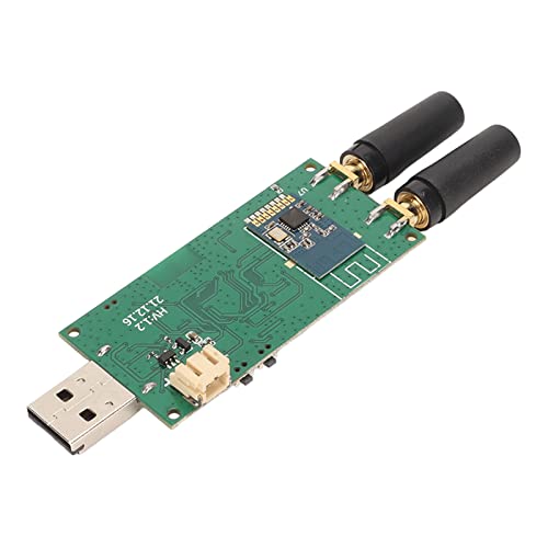 Lazmin112 Evil Crow RF V2 Funkfrequenzadapter, 2,4 GHz Transceiver-Angriffsmodul mit 2 CC1101-Modulen, NRF24L01 Zum Testen, Lernen, Spaß von Lazmin112