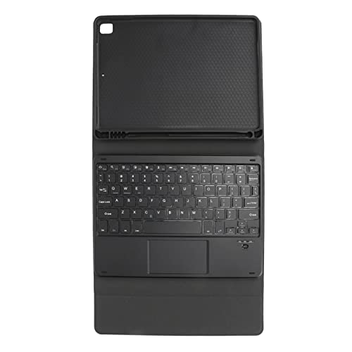 Lazmin112 Kabellose Tastatur für Tablet Pro 9,7 Zoll Air 2, Magnetisches Design, Automatischer Schlafmodus, Rutschfester Ständer, Stifthalter (Black) von Lazmin112