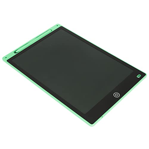 Lazmin112 LCD-Schreibtablett, 12-Zoll-LCD-Farbzeichnungs-Doodle-Pad mit Stift, Strahlungs- und Blendfrei, Löschen mit Einer Taste, für und Erwachsene (Grün) von Lazmin112