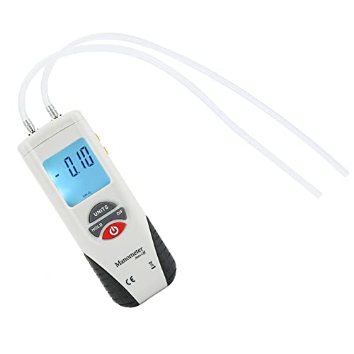 Lazmin112 Luftdruckmesser, Digitales Manometer, Klimaanlage OfendRuck-Multifunksventilator-Filterwiderwiderwiderwider von Lazmin112