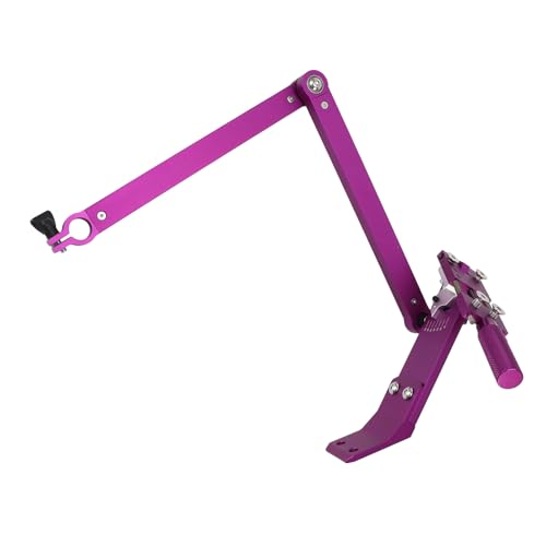 Lazmin112 Mäherschaufelschärfer, Einfach zu Verwenden 15 ° Bis 45 ° Einstellbarer Sicherer Ergonomischer Zinklegierung Gerade Mäherschärfe für den Professionellen Gebrauch zu Hause (Purple) von Lazmin112
