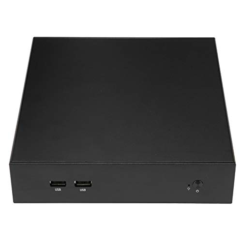 Lazmin112 -Industrie-PC, Tragbarer Computerserver für Core I3-6100U für 10 DDR4 / 4 GB M.2 / SSD / 32 GB, Ausgestattet für HD Graphics Integrated Graphics (EU-Stecker) von Lazmin112