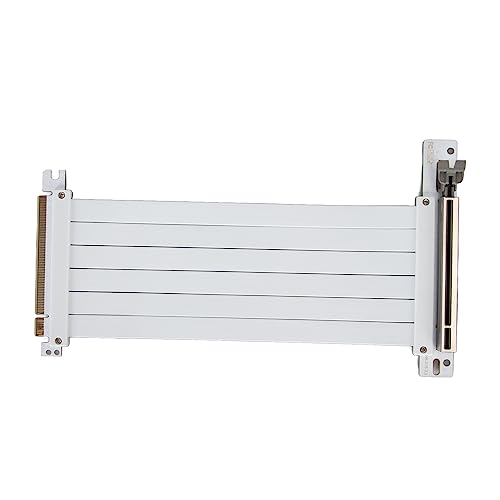 Lazmin112 PCIE 3.0 X16 Riser-Kabel, Flexibler 90-Grad-GUP-Extender-Kartenadapter mit Hoher Geschwindigkeit, Grafikkarten-Verlängerungskabel für Vertikale, Kompatibel mit PCIE Lazmin112 PCIE 3.0 X16 Riser-Kabel, Flexibler 90-Grad-GUP-Extender-Kartenadapter mit Hoher Geschwindigkeit, Grafikkarten-Verlängerungskabel für Vertikale, Kompatibel mit PCIE von Lazmin112