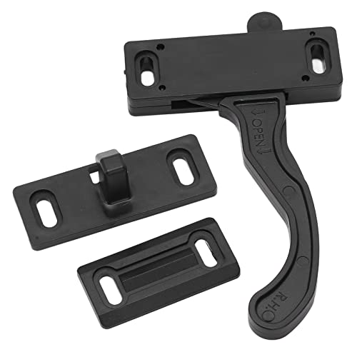 Lazmin112 RV-Türriegel-Set-Einfache-Installation, Langlebiges Abs-Perfektion Passform für Campingfahr Fragen, Wohnmobile, Wohnwagen von Lazmin112