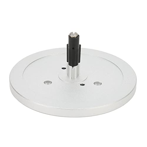 Lazmin112 Robuste Rolle Zum Reel Tripor Base NAB -Adapter -Tablett für A77 B77 PR99 A700, Schnelle Installation für Studer für, Silber Aluminiumlegierung (Kunststoff-Schraubhülse) von Lazmin112