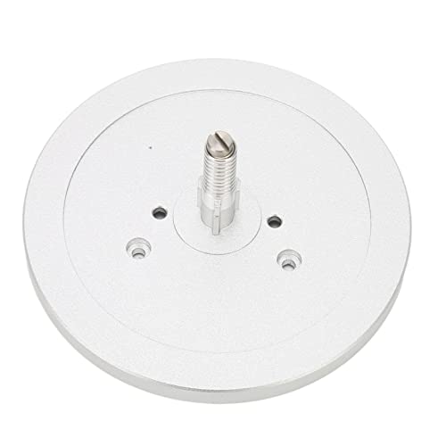Lazmin112 Robuste Rolle Zum Reel Tripor Base NAB -Adapter -Tablett für A77 B77 PR99 A700, Schnelle Installation für Studer für, Silber Aluminiumlegierung (Schraubenhülse aus Metall) von Lazmin112