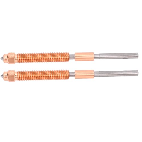 Lazmin112 Schnelle Swap -Düse, Integrierte Düse Reibungsloses Fütterung 2 PCs Hohe Härte für K2 Plus (0,2 mm) von Lazmin112