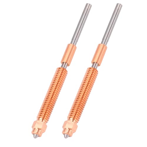 Lazmin112 Schnelle Swap -Düse, Integrierte Düse Reibungsloses Fütterung 2 PCs Hohe Härte für K2 Plus (0,4 mm) von Lazmin112