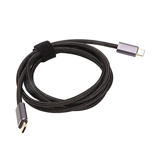 Lazmin112 Schnellladekabel Typ C, 140 W, Unterstützt USB2.0 10-Gbit/s-Übertragung, PD3.1-Schnellladekabel, Flexibler Nylon-Strickdraht, Tragbar für Büroreisen (150cm) von Lazmin112