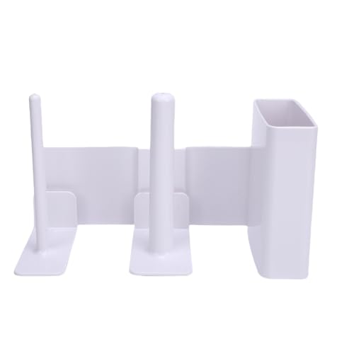 Lazmin112 Seitenmontagent Cup Organizer für FS299 FS300 FS301 Slushie Machine, Nahtloses Design Verhindert das Wackeln, Verbesserte Komfort, für Geschäftige Cafés, Langlebiger Plastikmaterial (WHITE) von Lazmin112