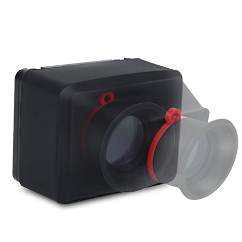 Lazmin112 Such mit 3-Facher Vergrößenung für Spiegellose Dslr-Kameras mit 3,2-Zoll-LCD-Bildschirm, Entgiegelter Linse, Faltbarem Design, Sonnenschutt und Stabilität für von Lazmin112