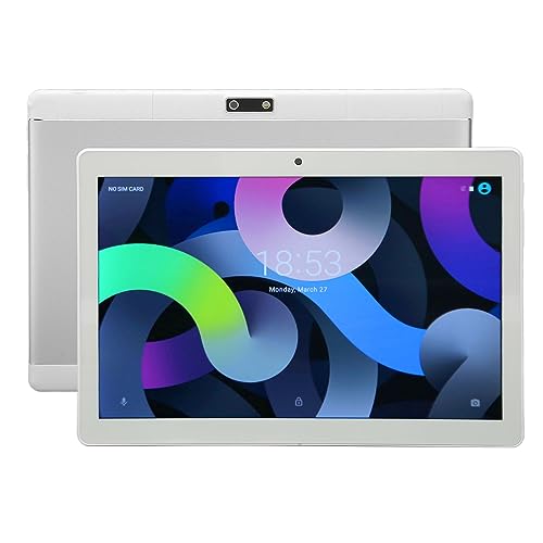 Lazmin112 Tablet, 10,1 Zoll FHD 1920x1200 Touchscreen-Tablet mit Bluetooth-Kopfhörern, 12 GB RAM 256 GB ROM Deca Core Tablet für Android 12, Eingebauter 8800-mAh-Akku (EU-Stecker 100-240 V) von Lazmin112