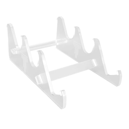 Lazmin112 Tastatur-Display-Ständer, 3-stufiger Mechanischer Tastatur-Display-Halter, Transparente Acryl-Aufbewahrungsablage für Computer-Tablet-Bilderrahmen von Lazmin112