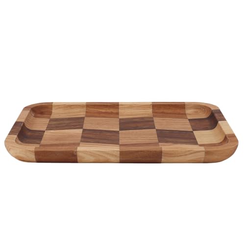 Lazmin112 Teeschale, Serviertes Teller Multifunktional Exquisite Handwerkskunst für Brot (25 * 18 cm) von Lazmin112
