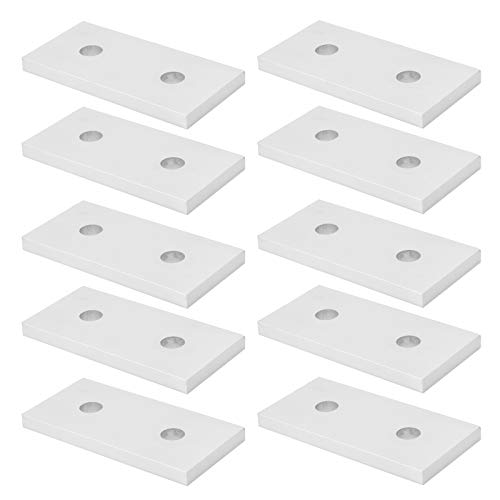 Lazmin112 Verbindungsplatte-Aluminium-Flachverbindungswirkzug, 10 Stück, Stark und Langlebig, Unbegenzte Positionierungsmöglichkeiten, Weit Verbeitet in der, in der Bauindustrie, (4040) von Lazmin112