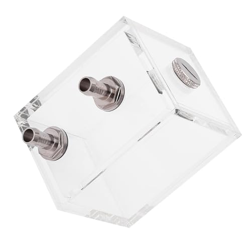Lazmin112 WASSERKÜHLTANK, 200 Ml Transparenter WassergekÜHlter Acrylcomputer-Tank, Schnellere Wärmeableitung, Geeignet für die DIY-Anpassung des Spielers von Lazmin112