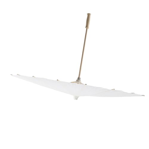 Lazmin112 Weißbuch-Sonnenschirm-Regenschirm, Dekorativer Regenschirm-Sonnenschirm, der Brautpartei-Foto Cosplay Gebauch Hochzeit Ist (60 cm) von Lazmin112