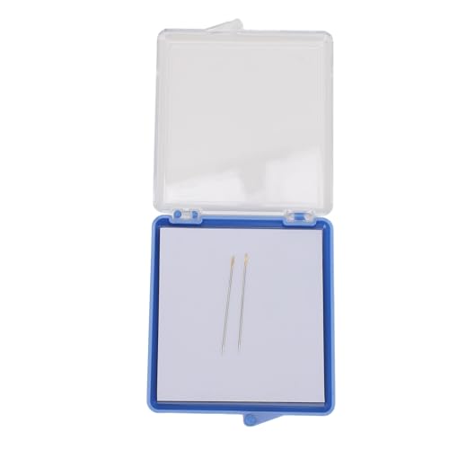 Magnetnadelkoffer, Robuster Leichter Transparenter Deckungsabdeckungs -Nadelnadel -Pin Organizer mit 2 Nadeln für das Nähen von Projekten (BLUE) von Lazmin112