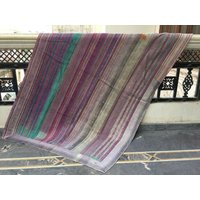 Vintage Kantha Quilt Handgemachter Patchwork-Überwurf von LazuWork