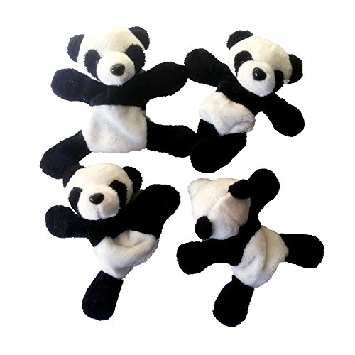 Lazzboy Cute Cartoon Panda Kühlschrank Magnet Aufkleber Magnet Haken magnethaken Set Panda Magnete für Zuhause (Schwarz) von Lazzboy