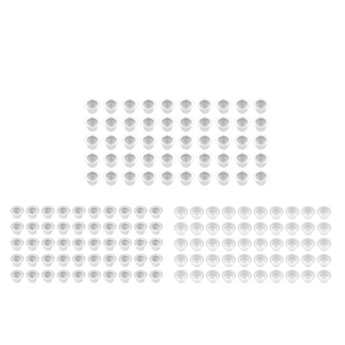 Lazzboy Messbecher Durchsichtige Plastikbecher Mischbecher Für DIY Casting Tattoo Ink Caps Cups Stück, Gemischte Größen Klein Mittel Trinkbecher Aus Bio-pp Bier Und Andere Kaltgetränke (abs) von Lazzboy