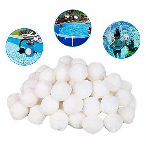 Lbotr Filter Balls Pool, Filterballs Pool, Vakuum Pool Aquarien Filterkugeln 700G, WeißE Faserkugeln FüR Sandfilteranlagen, Wiederverwendbare Filterkugeln FüR Pools, Filterpumpen Und Aquarien (1000g) Lbotr Filter Balls Pool, Filterballs Pool, Vakuum Pool Aquarien Filterkugeln 700G, WeißE Faserkugeln FüR Sandfilteranlagen, Wiederverwendbare Filterkugeln FüR Pools, Filterpumpen Und Aquarien (1000g) von Lbotr