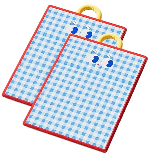 Lbotr Pet Ice Mat Cooling Mat FüR Hunde & Katzen, HundeküHlmatte SelbstküHlend, Pflegeleichte KüHlpad Aus Strapazierbarem Material, Ideal FüR Kleine Bis MittelgroßE Haustiere (Blau, L) von Lbotr