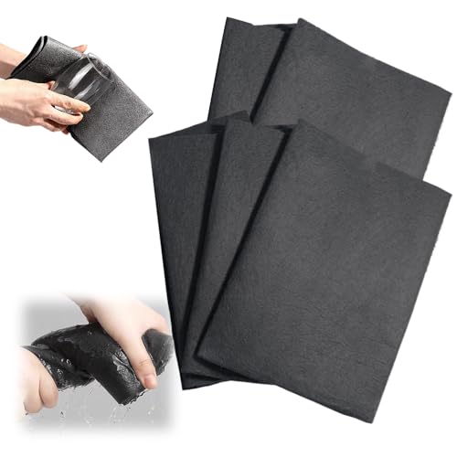 Thickened Magic Cleaning Cloth, Mikrofaser ReinigungstüCher, Streifenfrei FüR Fenster, Spiegel & Glas, Super SaugfäHig, Microfasertuch, Flusenfrei FüR Haushalt, Badezimmer & Auto (1, 40 * 50cm) von Lbotr