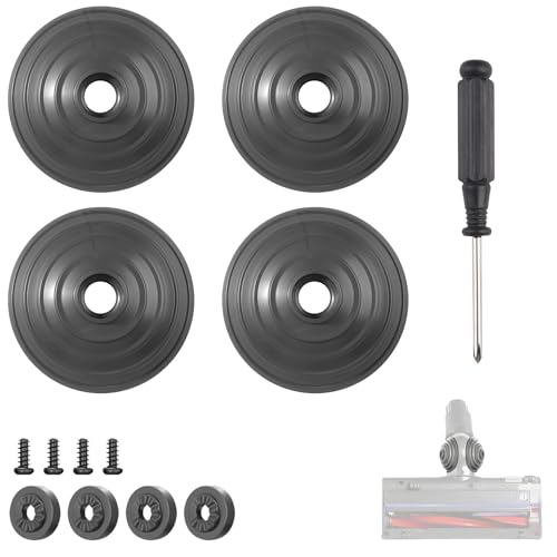 2 SET V-Ball Radzubehör für Dyson V6 V7 V8 V10 V12 DC58 DC59 DC62 DC74 Akku-Staubsauger 35W 50W Kugelrad für Hochdruckreiniger Kopf Direktantrieb Reiniger Kopf Räder Ersatzteile 968266-02 949852-05 von LbsAMP