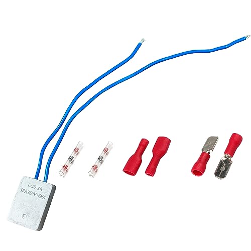 Softstart Modul Sanftanlauf Anlaufstrombegrenzer 230V 15A inklusive Installationszubehör Sanftanlaufmodul Set für Elektrowerkzeuge wie Kreissäge Kappsägen Handkreissäge von LbsAMP