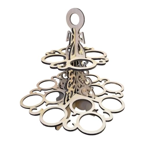 Lbvzxkad Ständer für Ostereier, Wiederverwendbar, Aufbewahrung Von Ornamenten, 2-Stufiges Regal Aus für die Küchentheke, Arbeitsplatte von Lbvzxkad