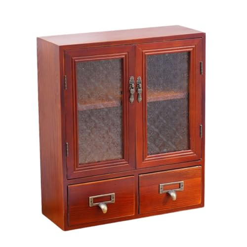 Lbvzxkad Wind Retro Old Wooden Desktop Storage Cabinet Drawer Type Cosmetic Storage Box Perfume Storage Cabinet Lbvzxkad Wind Retro Old Wooden Desktop Storage Cabinet Drawer Type Cosmetic Storage Box Perfume Storage Cabinet von Lbvzxkad