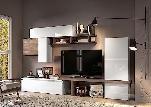 LC Spa Hängeschrank vertikal klein H.69 cm Infinity 2.0 Blei, klein von LC Spa