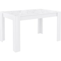 INOSIGN Esstisch "Prisma 137x90 cm, Esszimmertisch, ausziehbar, erweiterbar auf 185 cm", rechteckig,Tischplatte Stärke 22 mm u. mit elegantem Siebdruck von Inosign